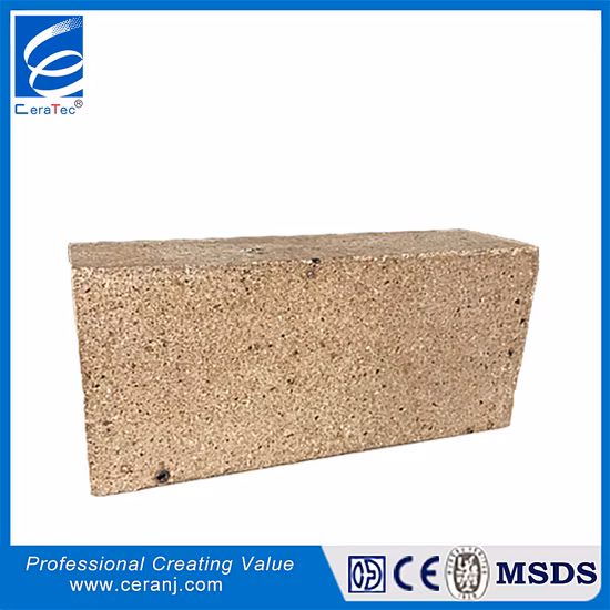 Lz-55 High-Alumina Glass Furnace Refractory Fire Brick