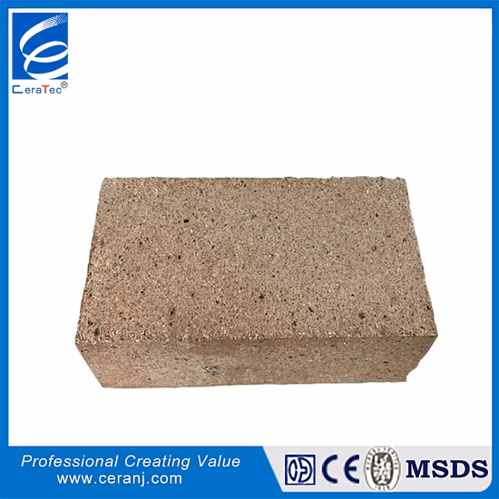 Lz-55 High-Alumina Glass Furnace Refractory Fire Brick