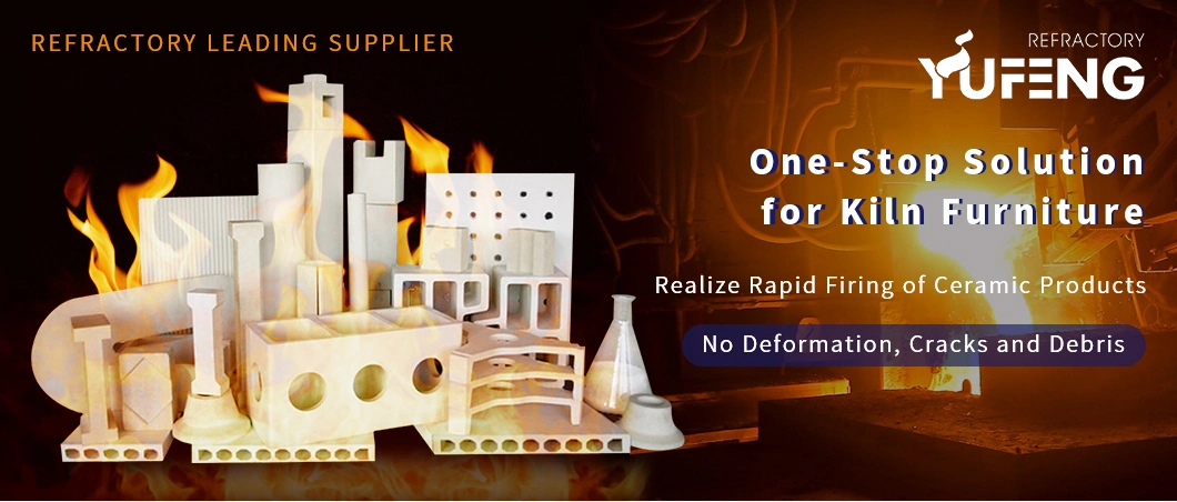 CE Certified Refractory Material Cordierite Kiln Furniture for Powder Calcination