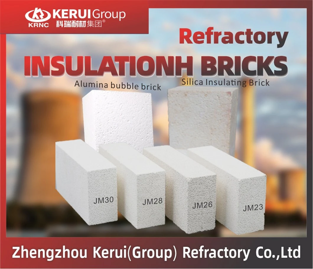 Wholesale Price Lightweight Mullite Insulating Bricks Jm23 Jm26 Jm28 Jm30 Insulation Brick for Furnace Inner Lining