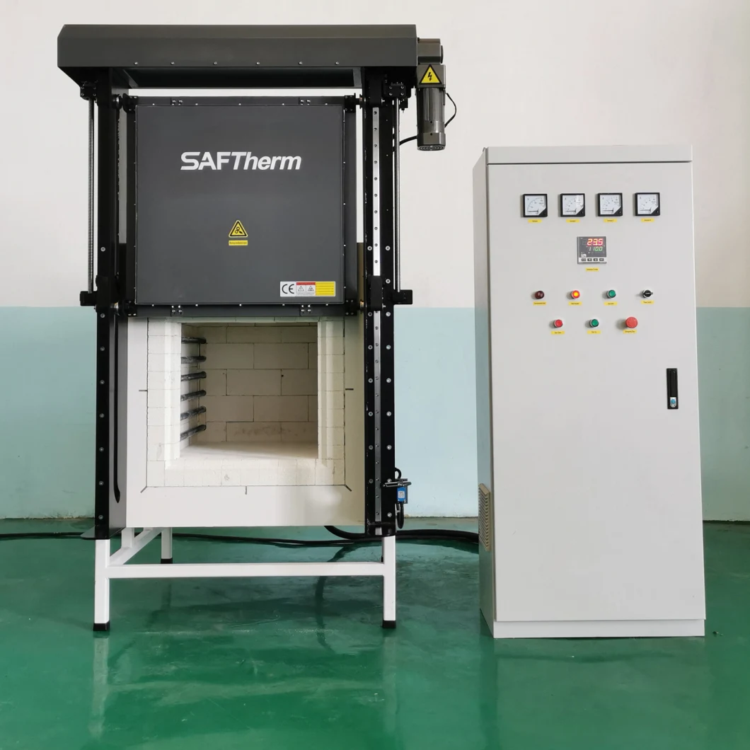 1200c/1400c/1700c Electric Vertical Door Industrial Ceramic Furnace for Industrial Using /Ceramic Kiln Muffle Furnace